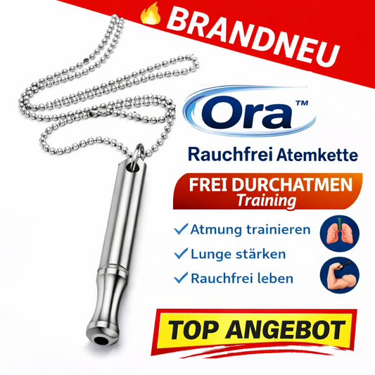 Ora™ Rauchfrei Atemkette Halskette Zuggerät Widerstand Entwöhnung Stressfrei