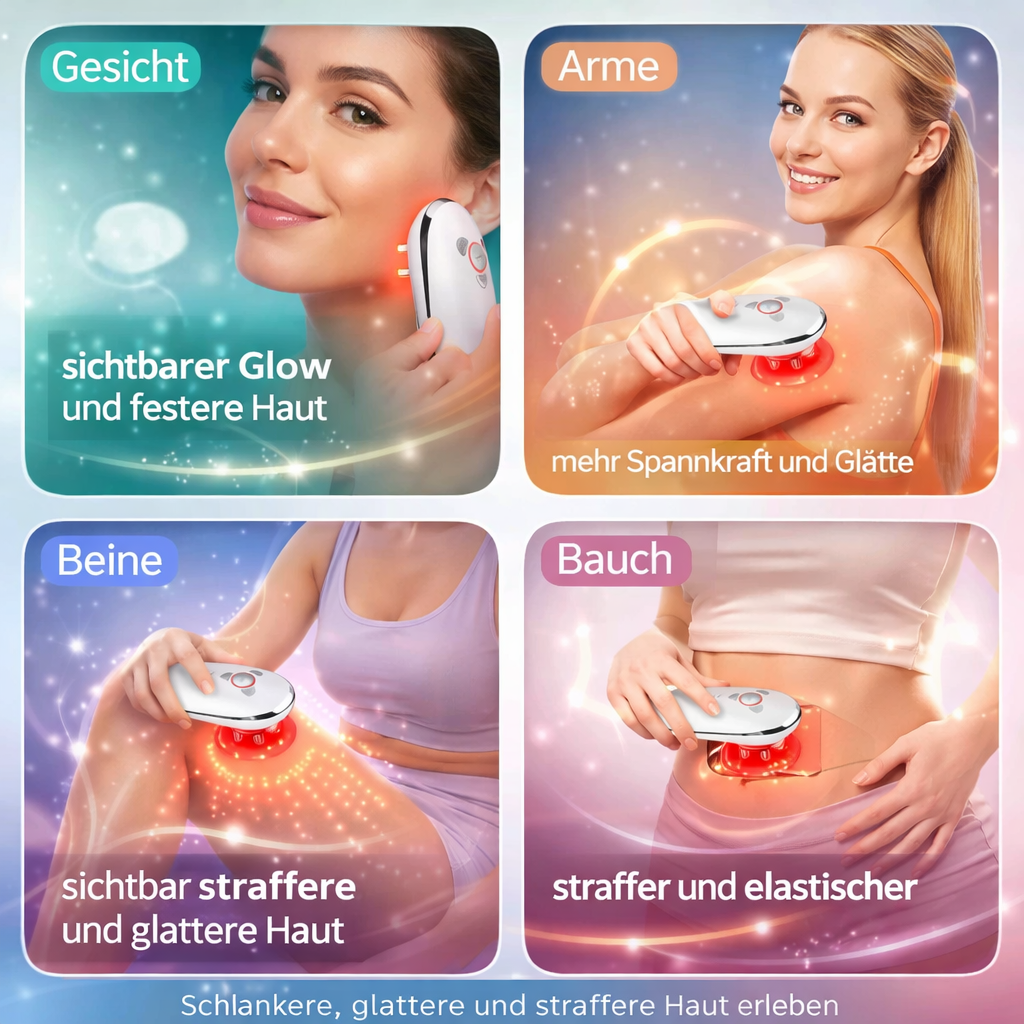 Cellugone™ 3.0 Anti Cellulite Massagegerät EMS Vakuum Rotlicht Haut Straffung