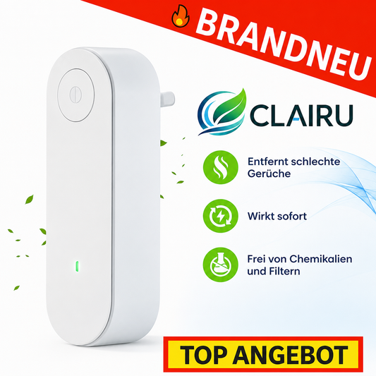 Clairu™ Luftreiniger Ionischer Luftaufbereiter zur Verbesserung der Luftqualität