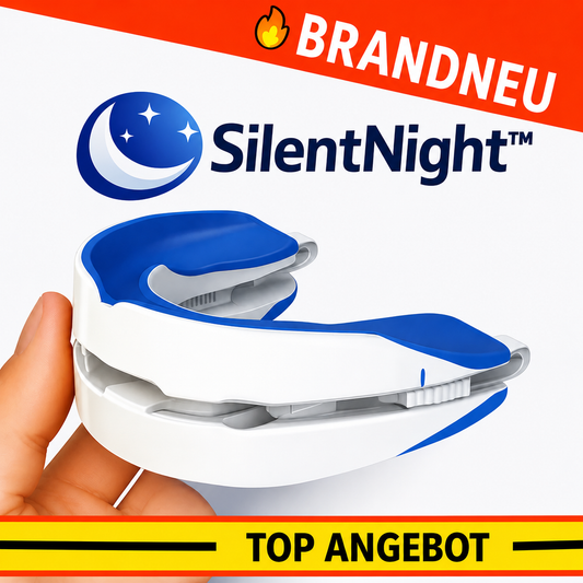 SilentNight™ - Schnarch- & Protrusionsschiene Schlafhilfe Anti Schnarchschiene