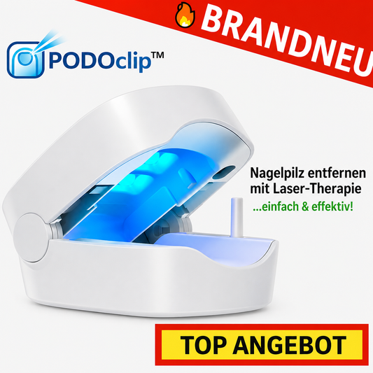 PODOclip™ LLLT Nagelpilztherapie Nagelpilz Laser Behandlung Nagelpilz schnell entfernen