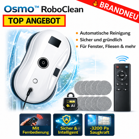 Osmo™ RoboClean Fensterputzroboter Fensterroboter Fensterreinigungsroboter