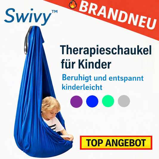 Swivy™ Therapieschaukel für Kinder Hängematte Indoor Sensorische Schaukel 150kg
