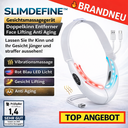 Slimdefine™ Gesichtsmassagegerät Doppelkinn Entferner Face Lifting Anti Aging
