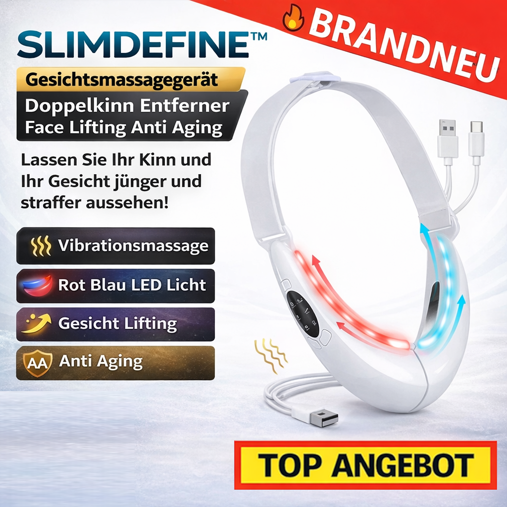 Slimdefine™ Gesichtsmassagegerät Doppelkinn Entferner Face Lifting Anti Aging