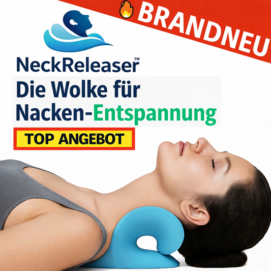 NeckReleaser™ Nackenwolke Kissen Nacken Massagegerät Nackenstütze Nackenstrecker
