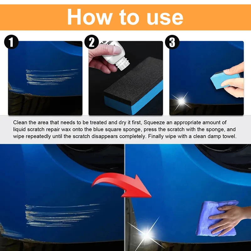 KFZ Kratzer Entferner Polierpaste Autopolitur Lackpflege Swirl Scratch Repair
