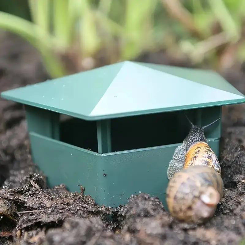 Schneckenfalle Schneckenköder Falle gegen Schnecken im Garten Gemüse Blumen sicher