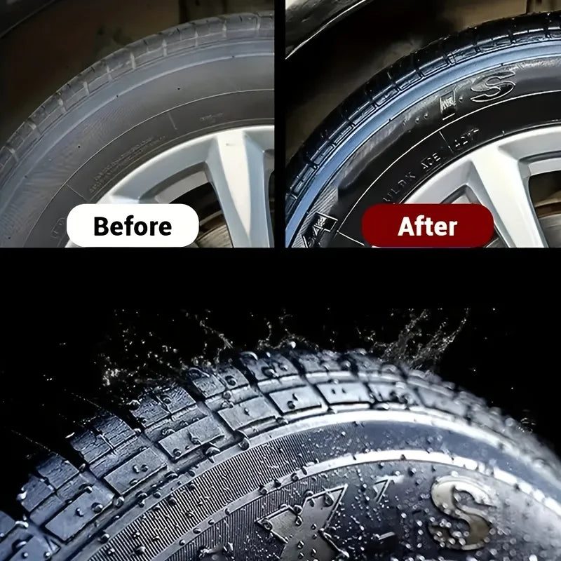 Reifenpflege Kunststoff Reparatur Paste Kratzer Entferner Glanz UV Schutz 5 Min
