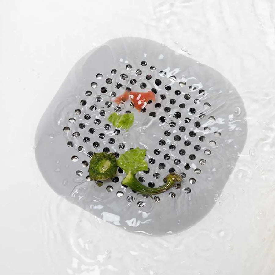 Silikon Abfluss Sieb Abdeckung Dusche Boden Haarfilter Abflussdeckel Badezimmer