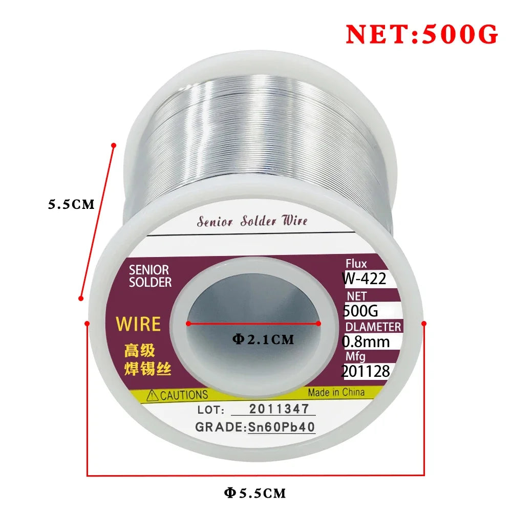 Lötzinn Lötdraht 100 g Ø 1 mm mit Flussmittel Rosin‑Core No‑Clean Elektronik Reparatur