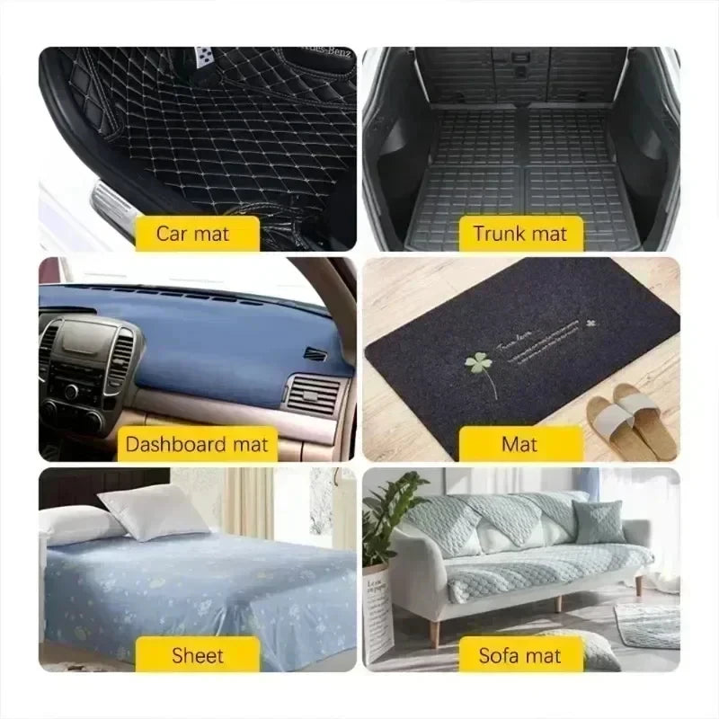 Teppich Klett Befestigung Pads 10 Paar Anti Rutsch Kleber Fixierer Teppichhalter