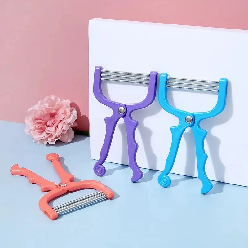 Gesichtshaarentferner Damen Faden Epilierer Haarentfernungshilfe manuell Tool