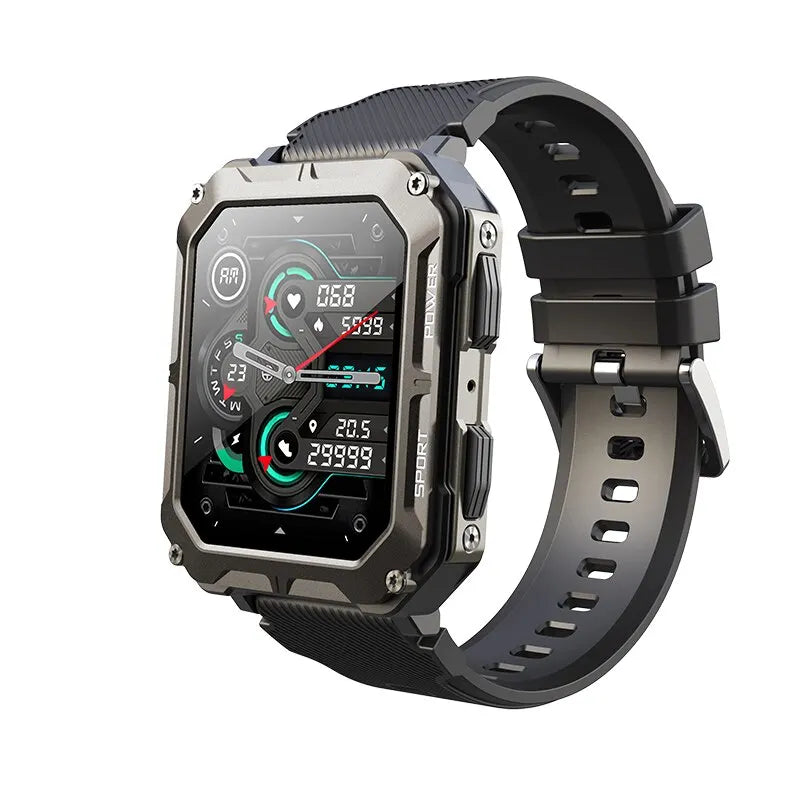 Thor™ Smartwatch EXTREM robust IP68 Outdoor Uhr Bluetooth Anruf Fitness