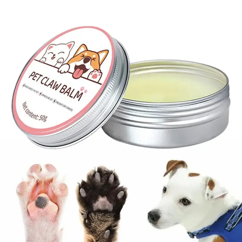 Pfotenbalsam Katze Hund 50g Pfotenschutz Creme Nasenpflege Rissige Ballen Pflege