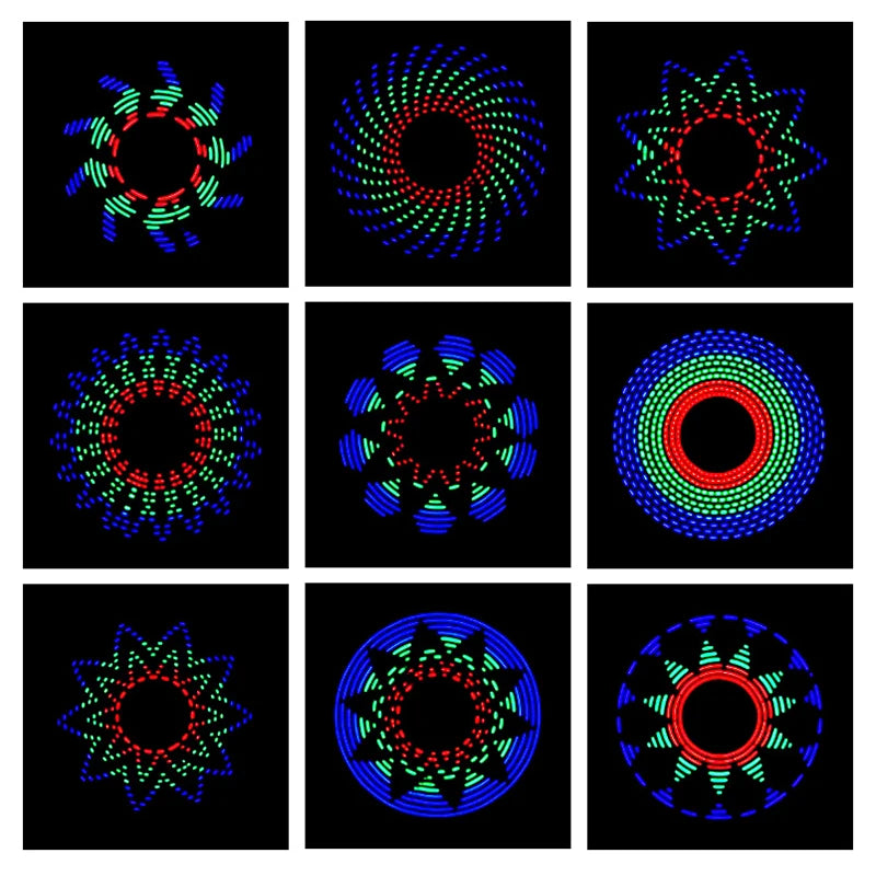 Elektronik Bausatz LED Kreisel Finger Spinner Löten Lernspielzeug Kinder Set