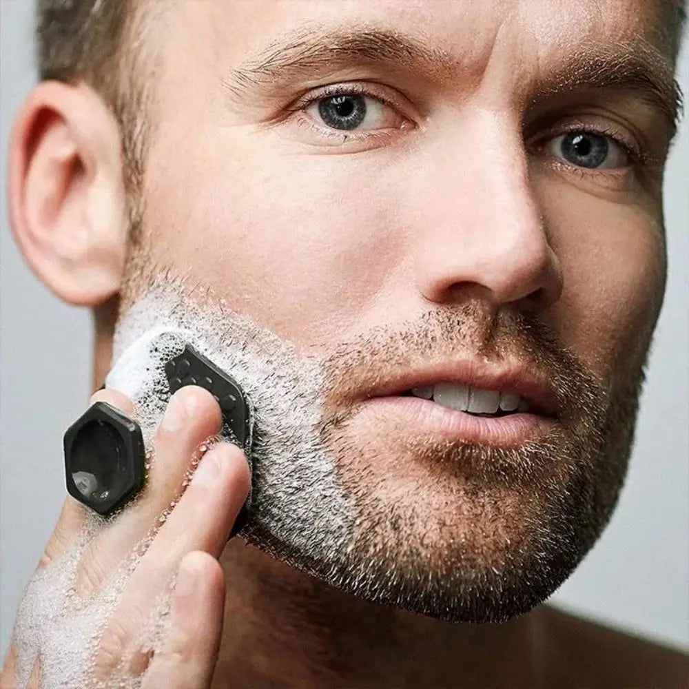 Mini Silikon-Gesichtsbürste Reinigung Massage Peeling Tiefenreinigung kompakt