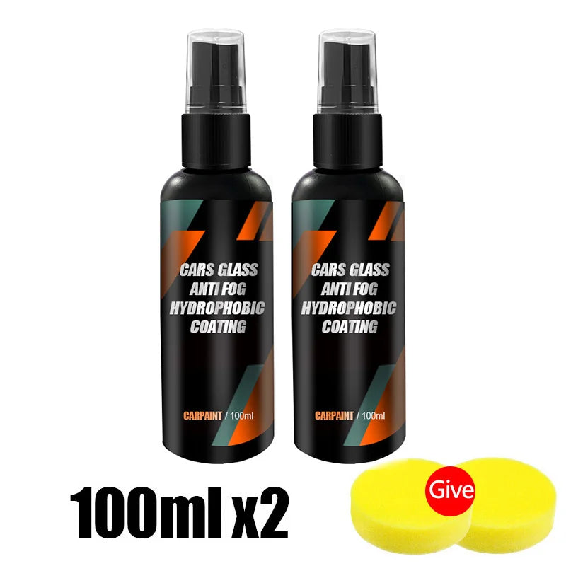 Auto Scheiben Spray Hydrophob Nano Beschichtung Regen Abperleffekt Glaspflege 30 ml