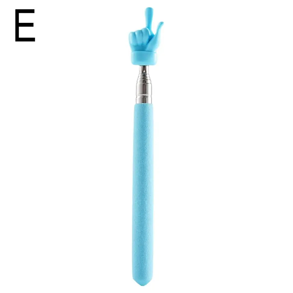 Lehrer Zeigestab teleskopisch ausziehbar Finger‑Pointer für Klassenzimmer Präsentation