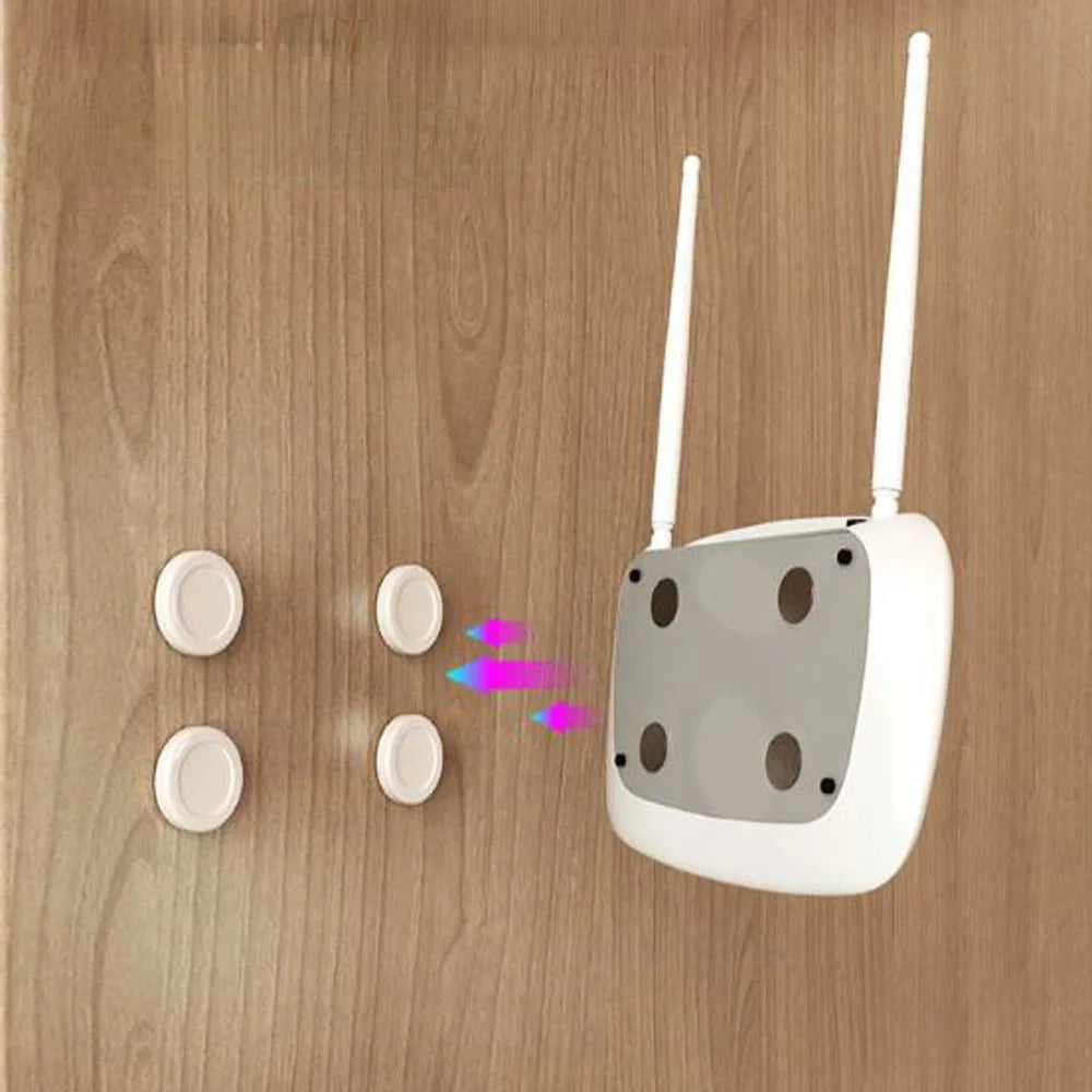 Magnet Haken Set 6 Stück Wandhalterung unsichtbar Fernbedienung Schlüssel Clip