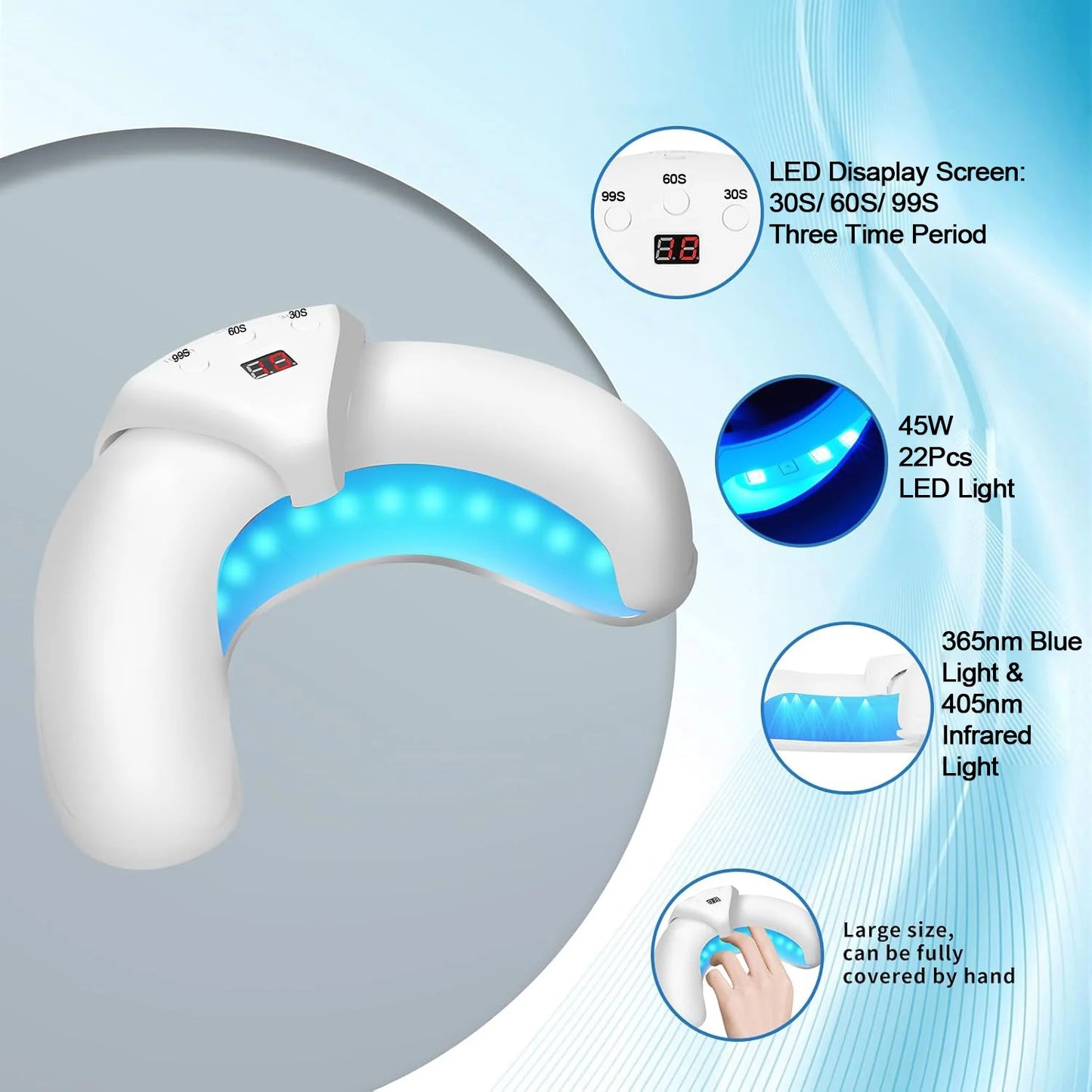 Nagelpilz Laser Gerät Anti Pilz Behandlung Fußnagel Fingernagel Paronychie Therapie