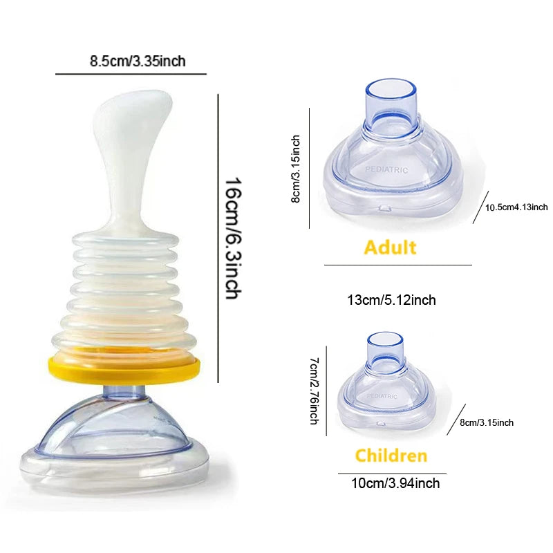 Erste‑Hilfe Set Erstickungs‑Retter Erwachsene Kinder Notfall Hilfsgerät Choking Aid