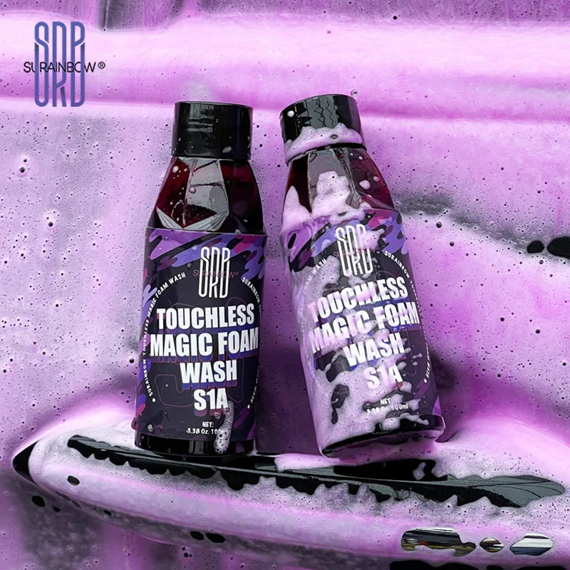 Autowaschseife Schaum 100 ml Extrem Schaum mit Wachs Pink – Foam Kanone & Eimerwäsche