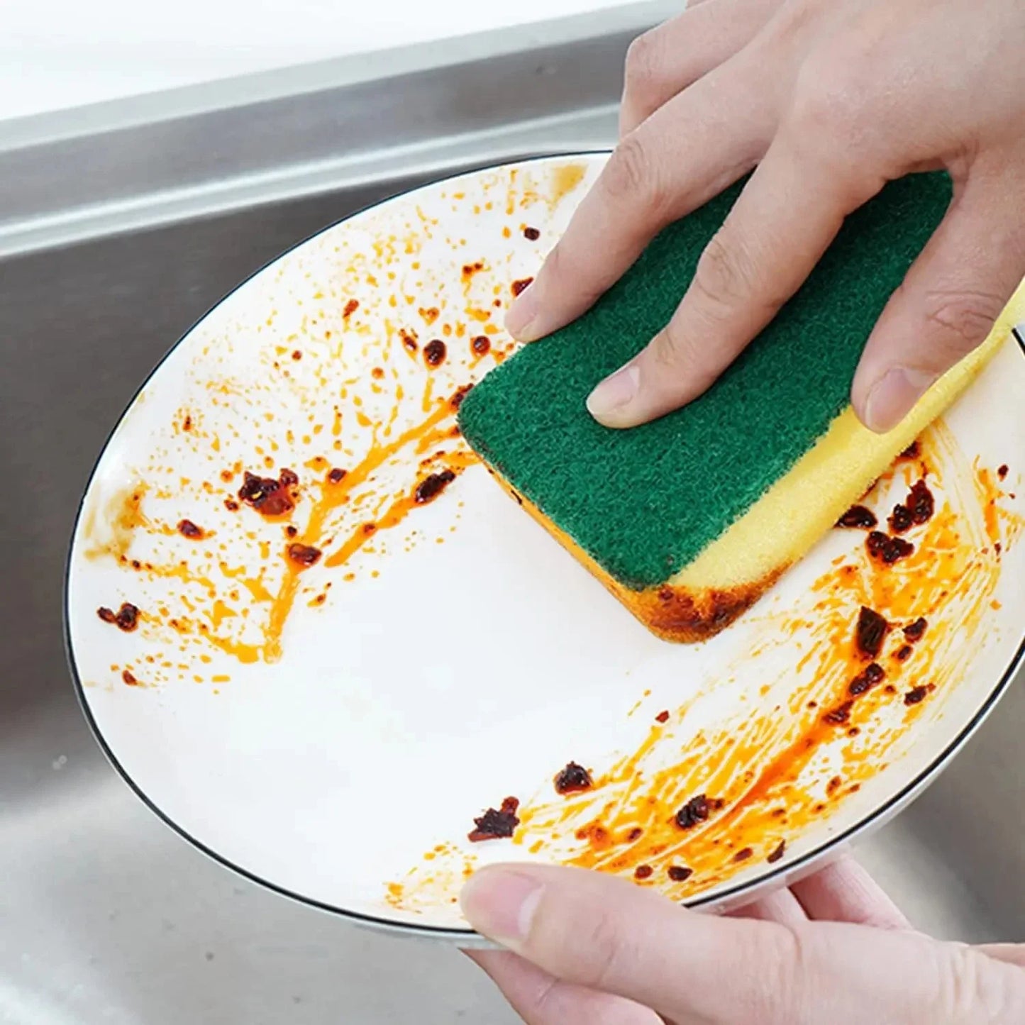 Magic Sponge Rust‑Entferner Schwamm 10 Stück doppelseitig Topfreiniger Küchen‑Schwamm
