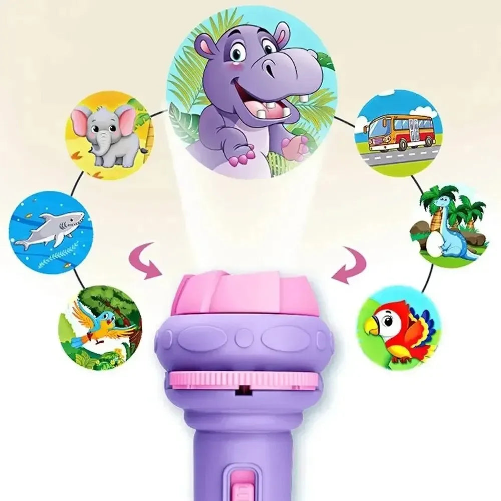 Projektor taschenlampe kinder cartoon spielzeug nachtlicht projektionslampe 89 Muster