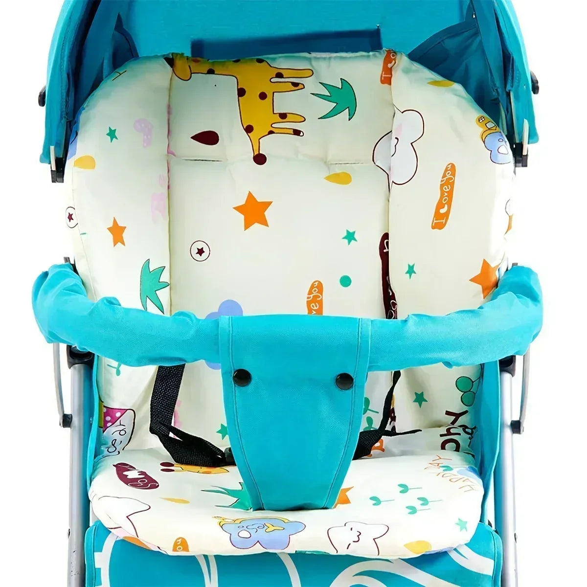 Hochstuhl Sitzkissen Baby weich atmungsaktiv Kinderwagen Einlage Tiermotiv