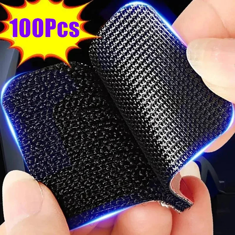 Teppich Klett Befestigung Pads 10 Paar Anti Rutsch Kleber Fixierer Teppichhalter