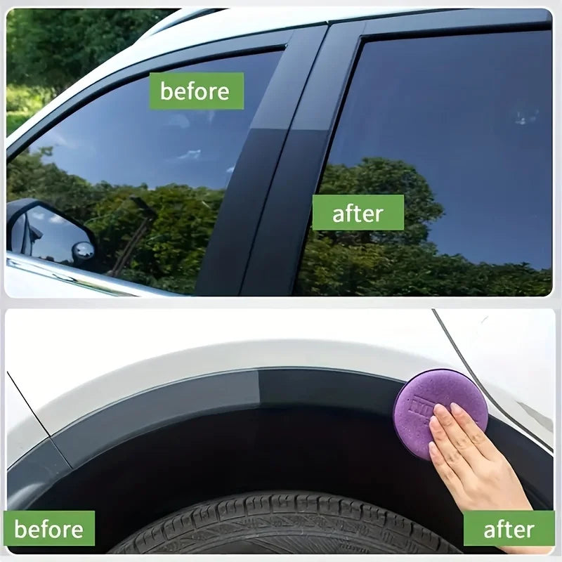 Reifenpflege Kunststoff Reparatur Paste Kratzer Entferner Glanz UV Schutz 5 Min