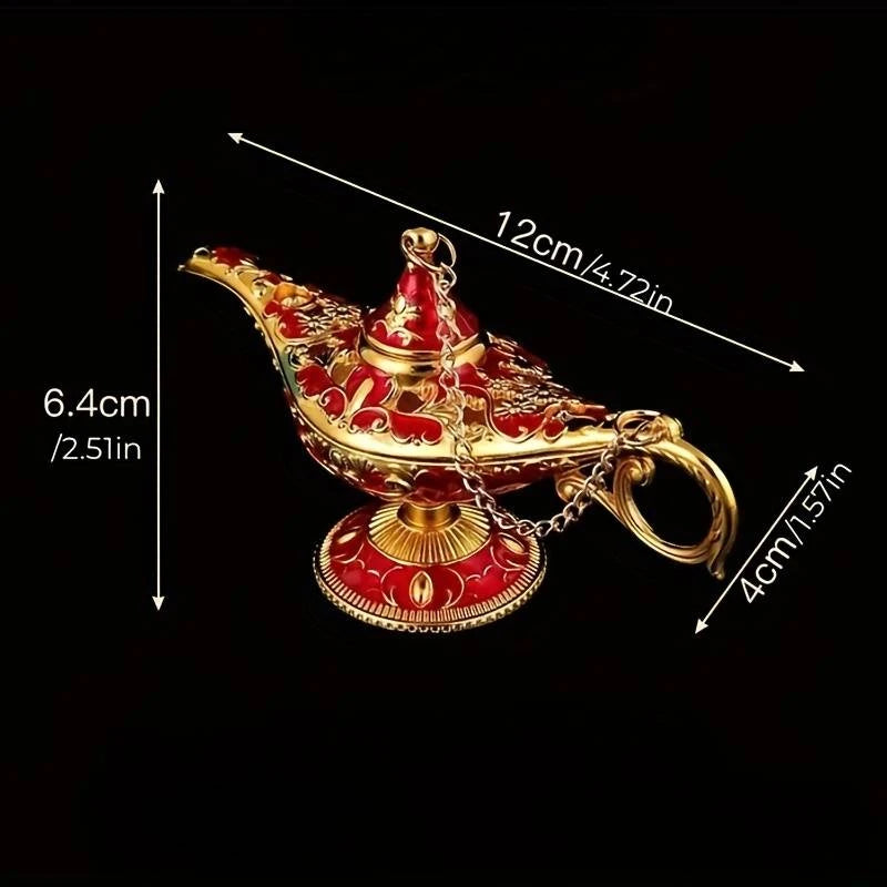 Orientalische Aladdin Lampe Figur Deko Geschenk Wohnaccessoire Tischdeko Neu