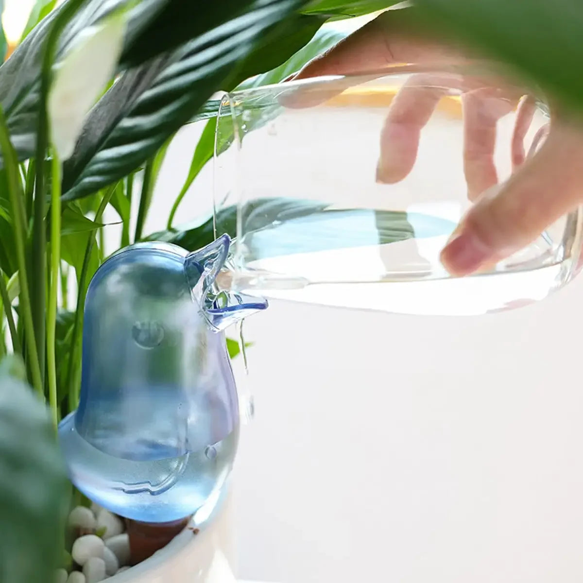 Pflanzenbewässerung automatisch Vogel Design Selbstbewässerung Garten Balkon
