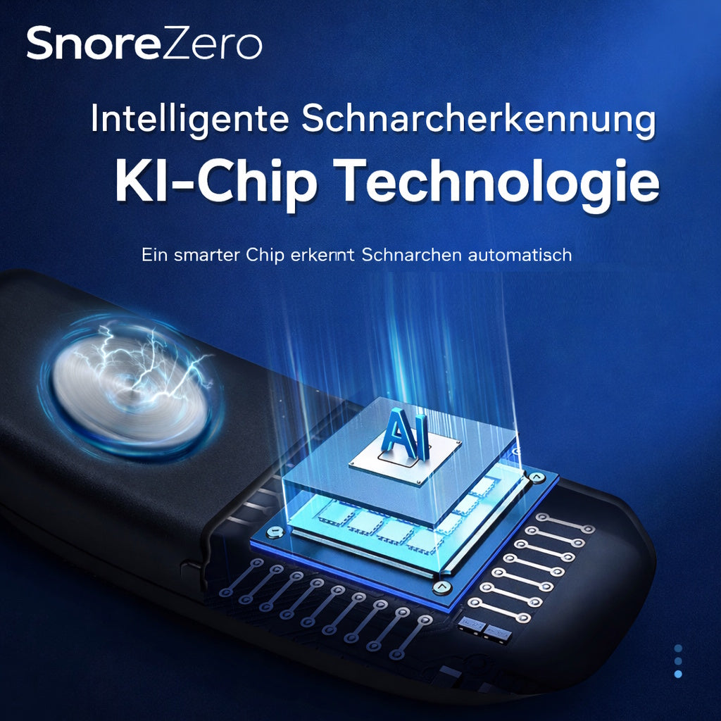 SnoreZero™ EMS Anti-Schnarch-Gerät - Intelligente Schnarchhilfe ohne Maske