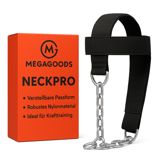 Nackentrainer Kopfgeschirr verstellbar für Muskelaufbau Fitness DE.