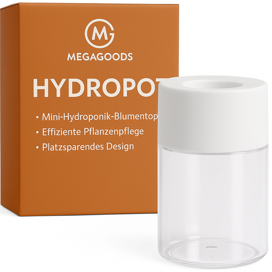 Mini-Hydroponik-Blumentopf Deko-Vase transparent Pflanzgefäß DE.