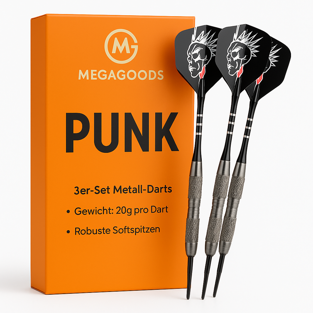 Dartpfeile Set 3 Stk 20 g Profi Turnier Training Schwarz DE.
