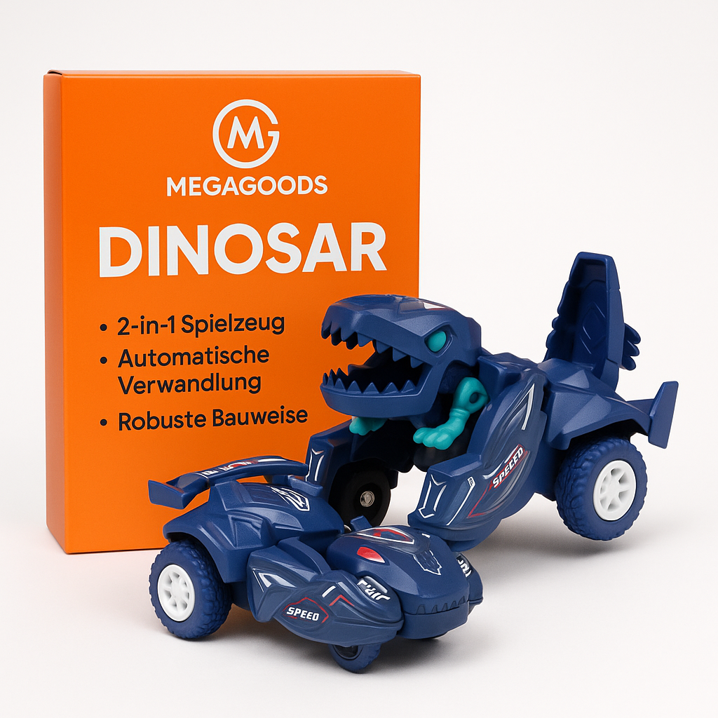 Dinosaur Transformer Auto 2in1 Spielzeug Actionfigur Kinder DE.