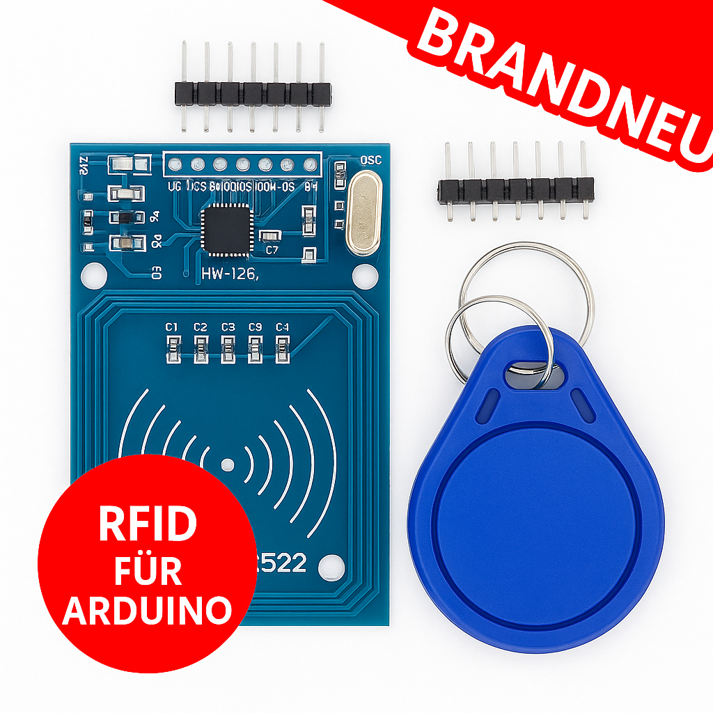 RFID RC522 Modul Leser Writer IC Card SPI Reader NFC Arduino MFRC-522 Kit