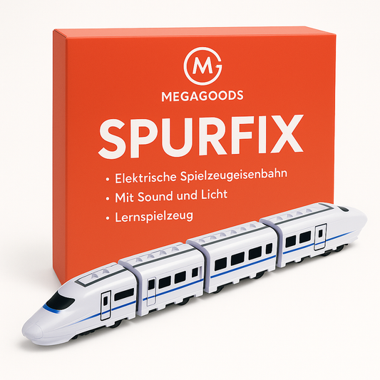 Elektrische Spielzeug-Eisenbahn mit Sound und Licht Lernspielzeug DE.