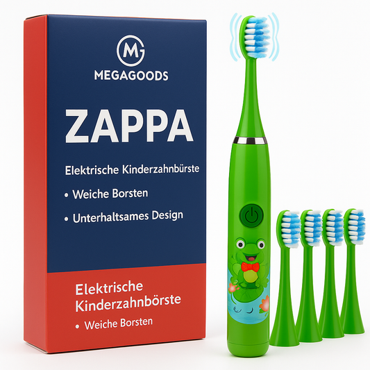 Kinderzahnbürste Baby elektrisch Space-Design weiche Borsten DE.