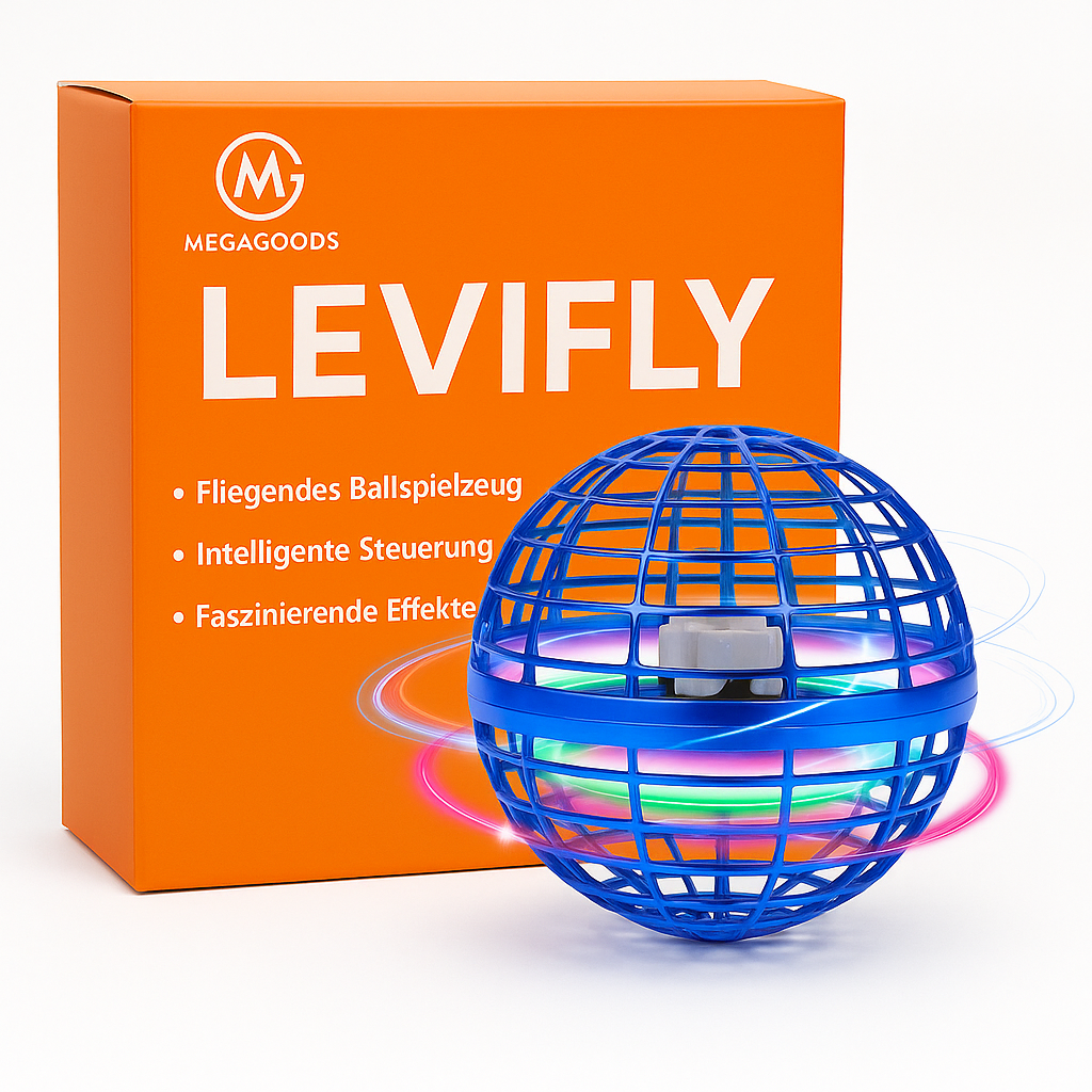 Fliegender LED Boomerang Ball Hover Spinner Kinder Spielzeug DE.