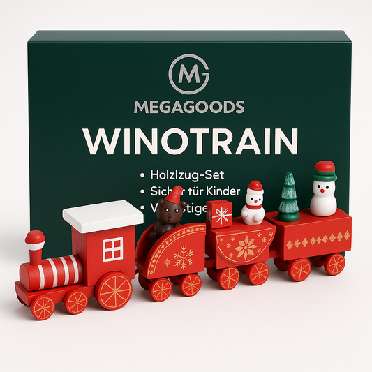Weihnachtszug Deko Weihnachten Nostalgie Xmas Figur Geschenk DE.