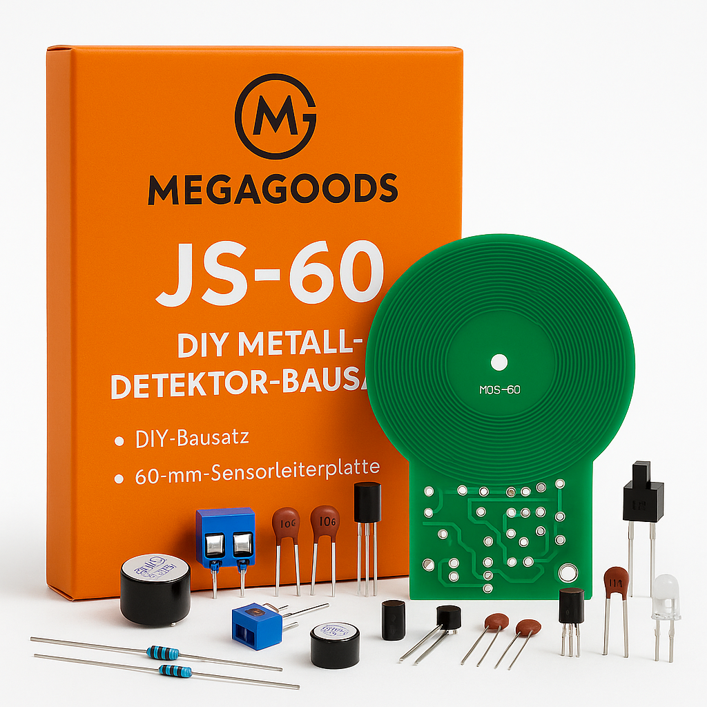 DIY-Metalldetektor Bausatz 60mm Sensor Platine 3V-5V Elektronik DE.