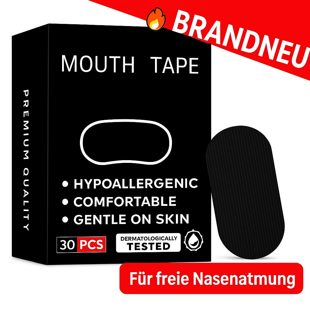 30x Mundpflaster gegen Schnarchen Schlafhilfe Nasenatmung Tape Schlaf Strips