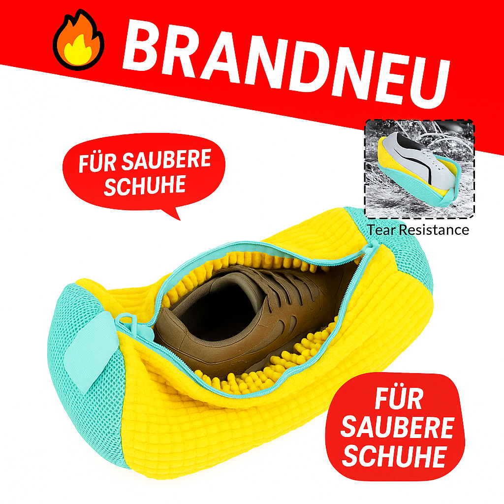 Wäschesack für Schuhe Waschmaschine Trockner Schutznetz mit Reißverschluss