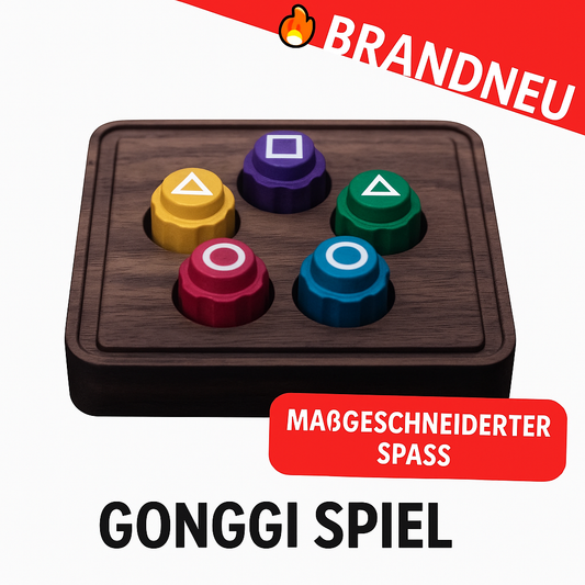 Gonggi Spiel Koreanisch Geschicklichkeitsspiel Kinder Squid Tossing Wurfspiel