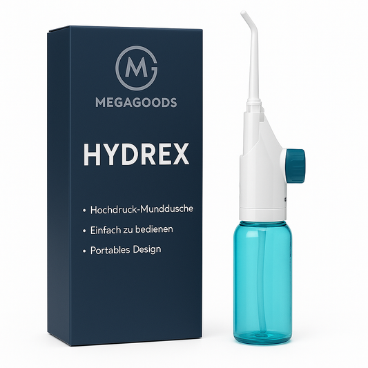 Hochdruck Munddusche tragbar Zahnreiniger mit Wasserdruck DE.