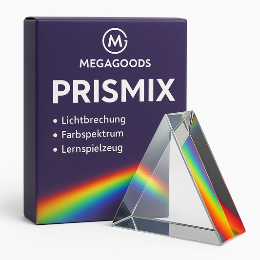 Kinder Prisma Lernspielzeug Lichtbrechung Farbenspektrum DE.